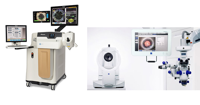Image of the latest medical equipment for ICL surgery