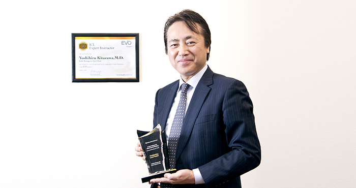 Photograph of ICL Expert Instructor Yoshihiro Kitazawa
